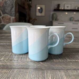 Vintage Coloroll Mugs by Kilncraft, England
